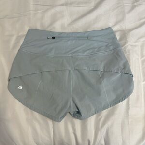 Blue Lululemon speed up short high-rise 2.5